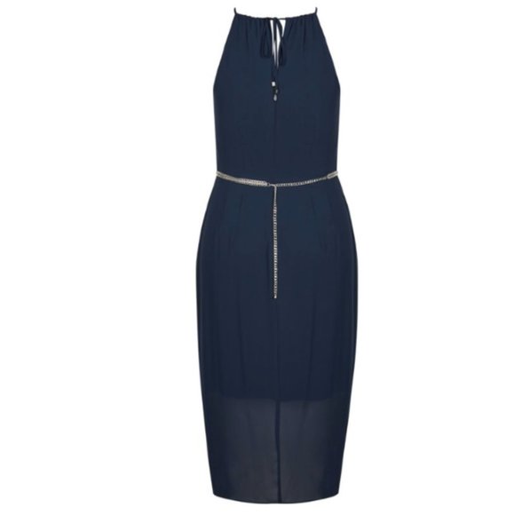 NWT! City Chic Wrap Love Jeweled Belted Dress 14 - Picture 4 of 5